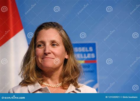 Chrystia Freeland, Minister Of Foreign Affairs Of Canada, Justin ...