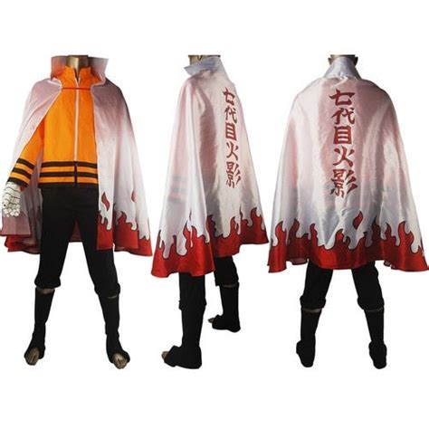 7th Hokage Naruto Uzumaki | Roupas naruto, Roupas asiáticas, Vestido ...