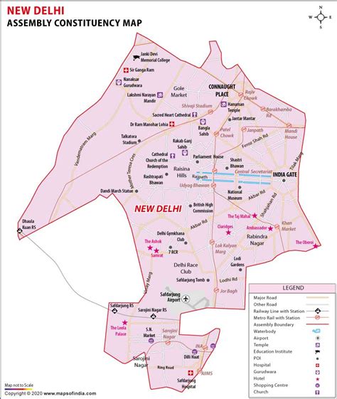 Delhi Vs New Delhi Map - cloudshareinfo