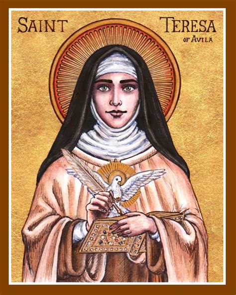 Oct 15 – St Teresa of Avila, OCD, (1515-1582) – Mystic, Doctor of the Church | ADULT CATECHESIS ...