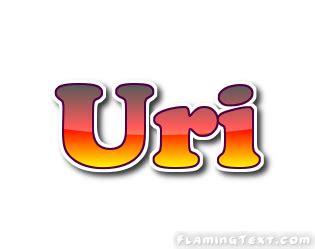 Uri Logo | Free Name Design Tool from Flaming Text