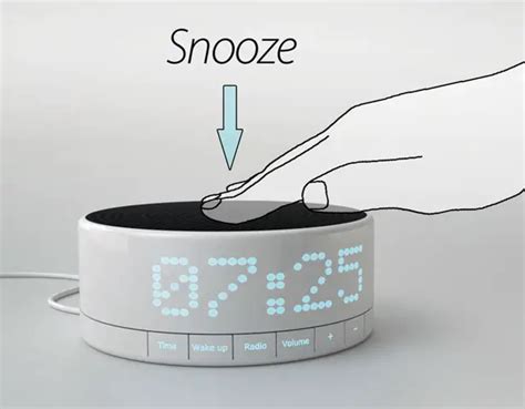 Awake Digital Alarm Clock by Simon Michel - Tuvie Design