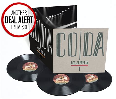 Deal alert / Led Zeppelin: Coda remastered 3LP vinyl | superdeluxeedition