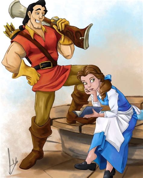 belle and gaston beauty and the beast - Google Search in 2020 | Gaston ...