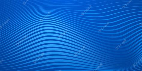 Premium Vector | Abstract background of wavy lines in blue colors