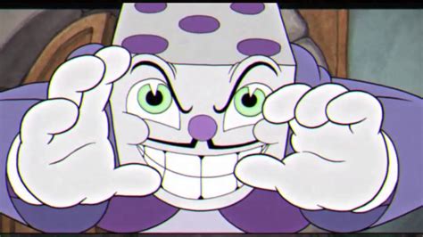 The king Dice boss. A cuphead game boss