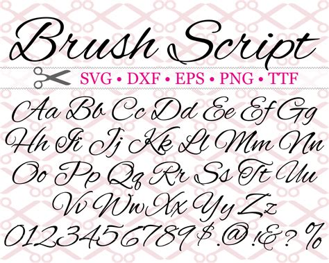 Brush Script Like Font