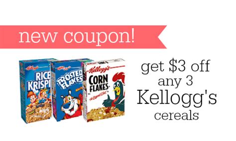 Kellogg's Coupon: $3 Off Any (3) Cereals :: Southern Savers