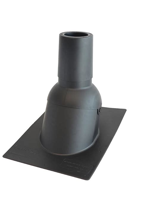 Perma-Boot 4 inch Black new roof/re-roof vent pipe flashing | The Home Depot Canada