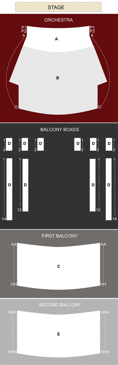 Newmark Theatre, Portland, OR - Seating Chart & Stage - Portland Theater