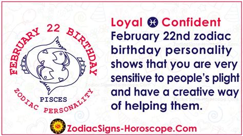 February 22 Zodiac (Pisces) Horoscope Birthday Personality and Lucky Things | ZSH