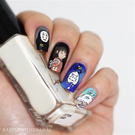 Spirited Away Nail Art | Makeup Withdrawal