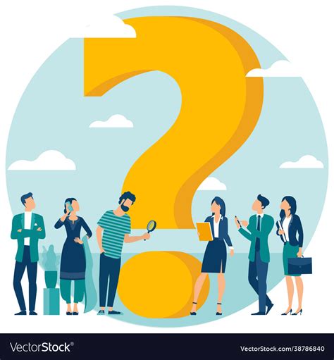 Big question mark Royalty Free Vector Image - VectorStock