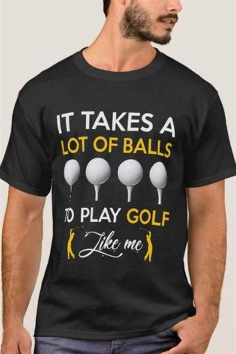 Golf Funny Sayings T-Shirt | Zazzle | Funny golf tshirts, Golf quotes ...