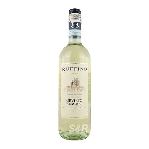 Ruffino Orvieto Classico Italian White Wine 750mL