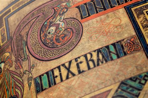 10 Beautiful Images from the Book of Kells - Medievalists.net