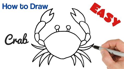 Incredible Easy To Draw Crab References | PeepsBurgh.Com