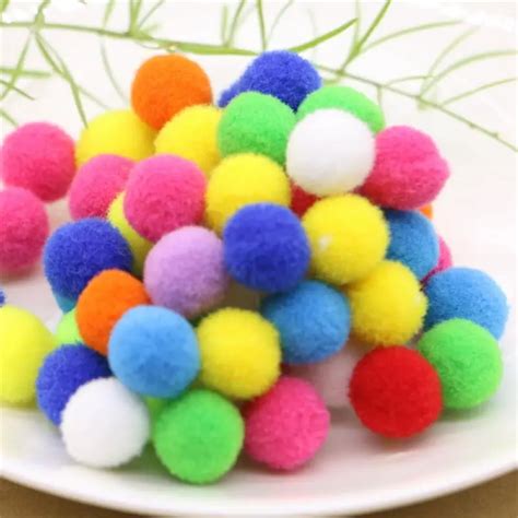 Color small floss ball cotton ball hair ball hanging curtains ...