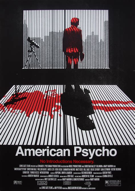 American Psycho - Movie Poster on Behance