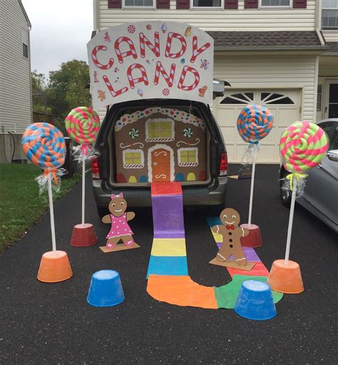 Candy Land Trunk or Treat | Truck or treat, Trunk or treat, Candyland ...