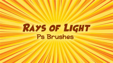 23 Rays of Light Photoshop Brushes - PsFiles