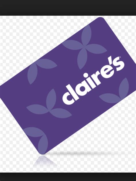 I want a Claire's gift card 😜 | Gift card, Gifts, Cards