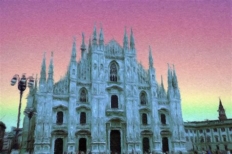 Duomo di Milano Painting by Jeffrey Kolker - Pixels