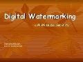 Digital watermarking