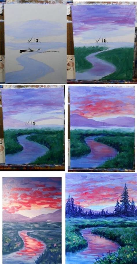 40 Quick Painting Tutorials For Episodic Painters - Bored Art | Watercolor paintings tutorials ...