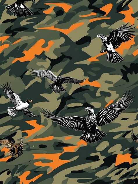 Premium Free ai Images | predator camouflage pattern vector art modern