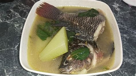 Tinolang Isda (Fish Tinola) - YouTube