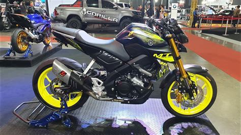 Yamaha MT-15 Modified | Walkaround at Bangkok Auto Salon 2019 - YouTube