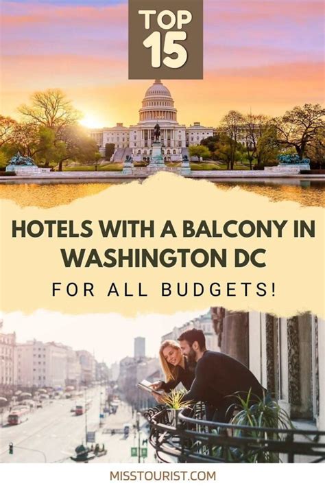 15 TOP Hotels in DC with a Balcony • for All Budgets!