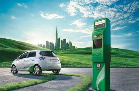 DEWA Electric Car (EV) Charging Station in Multi Storey Parking RTA New ...