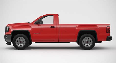 2018 GMC Sierra 1500 Regular Cab - 3D Model by 3dacuvision