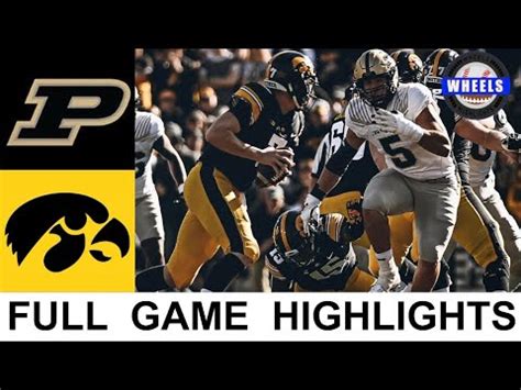 #2 Iowa vs Purdue Highlights | College Football Week 7 | 2021 College ...