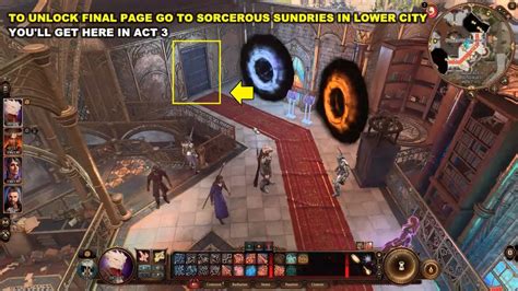 Sorcerous Sundries Vault Full Guide: All Rare Tomes, Scrolls & Secrets | Baldur’s Gate 3 (BG3 ...