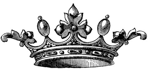 Free Vector Download - Wonderful Crown - The Graphics Fairy | Clip art ...