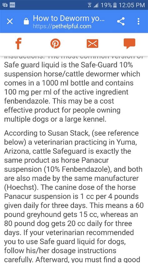 Fenbendazole dosage | Horse health, Active ingredient, Dog care