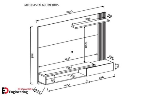 TV Unit Dimensions And Size Guide - Engineering Discoveries | Tv unit, Tv unit interior design ...