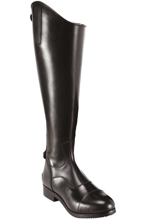 Harry Hall Womens Edlington LONG Riding Boots - Black | The Drillshed