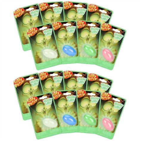 Crayola Glow-in-the-Dark Silly Putty Assorted Colors Pack of 16 ...