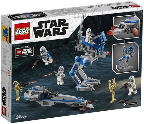 LEGO Star Wars 501st Legion Clone Troopers 75280 | 285 Piece Building Kit - PartyBell.com