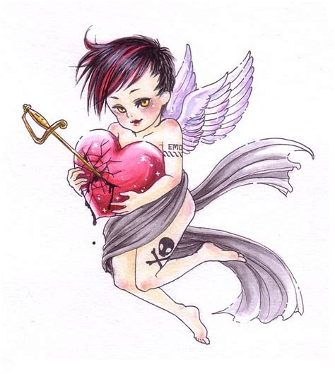 Emo Angel by Ami-RoseMelek on DeviantArt