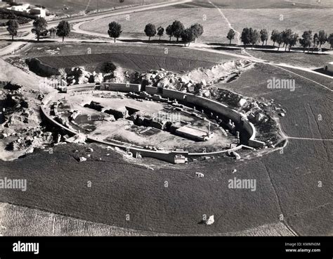 Carthage amphitheatre 1950 Stock Photo - Alamy