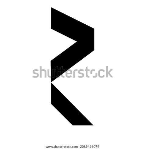 This Logo Symbol Letter R Stock Illustration 2089496074 | Shutterstock