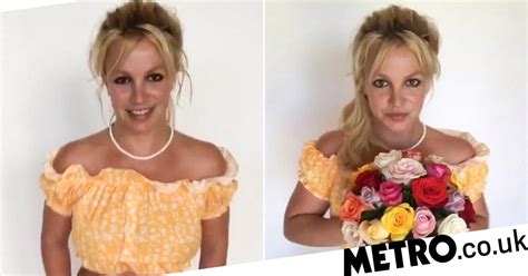 Britney Spears celebrated getting flowers with hypnotic TikTok video ...