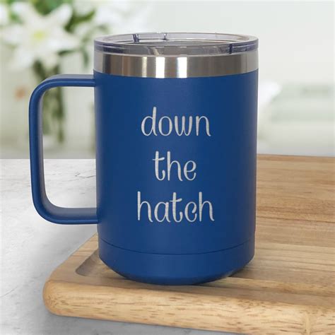 Personalized Insulated Stainless Steel Mug with Handle