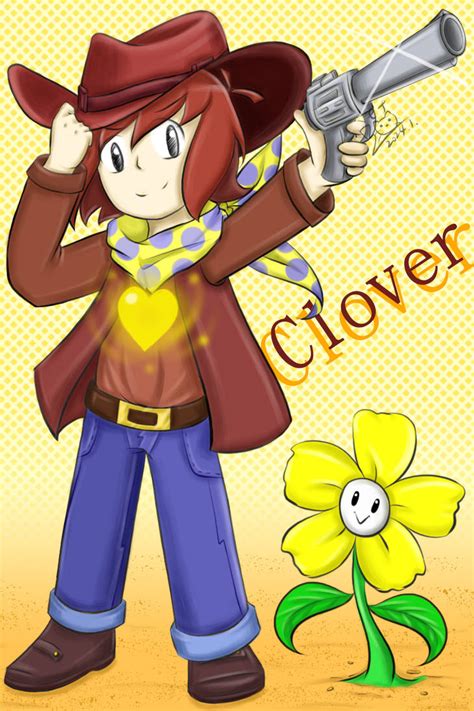 Clover.(Undertale Yellow Fanart) by linmeowcat on DeviantArt