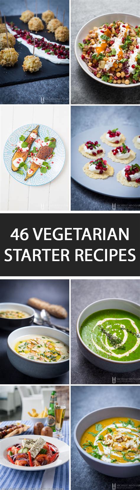 46 Vegetarian Starter Recipes - cook these and enjoy a meat free life Vegetarian Starter Recipes ...